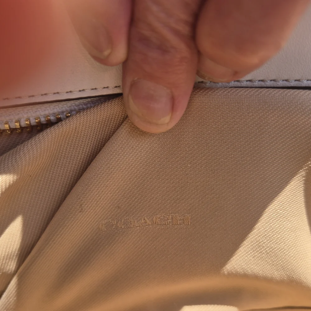 Coach Pink and Cream Women's Bag - Picture 9 of 10